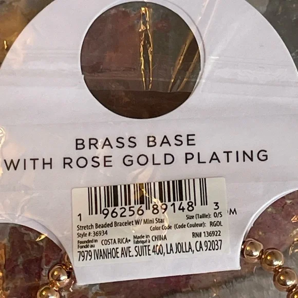 NWT Pura Vida Stretch Beaded Bracelet With Mini Star⭐️ - Picture 6 of 6